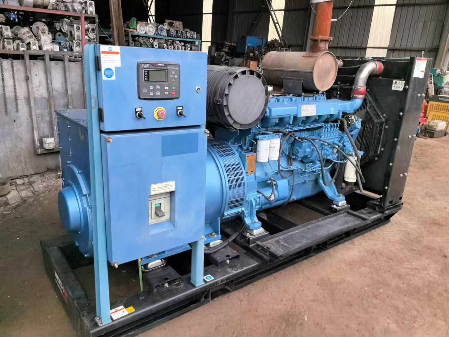 皂市镇500kW 柴油发电机组可带动设备功率的计算公式是什么？